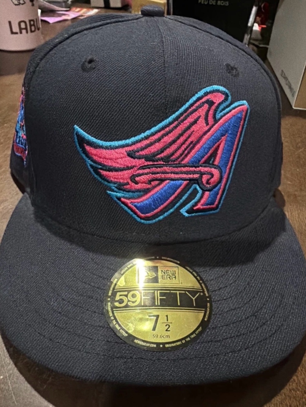 Hat Club Exclusive Anaheim Angels OG 40th Season Patch 7 1/2